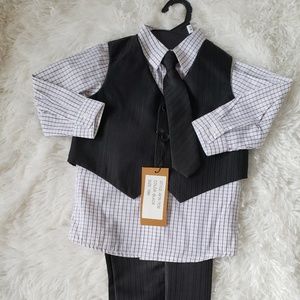 4pc Toddler Suit Set